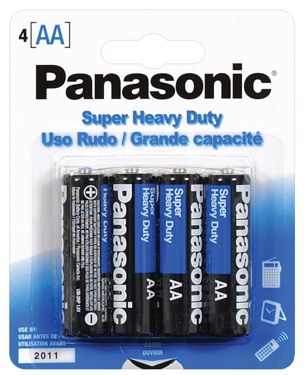 The Soft Hum Panasonic Super Heavy Duty Battery AA - Pack of 4