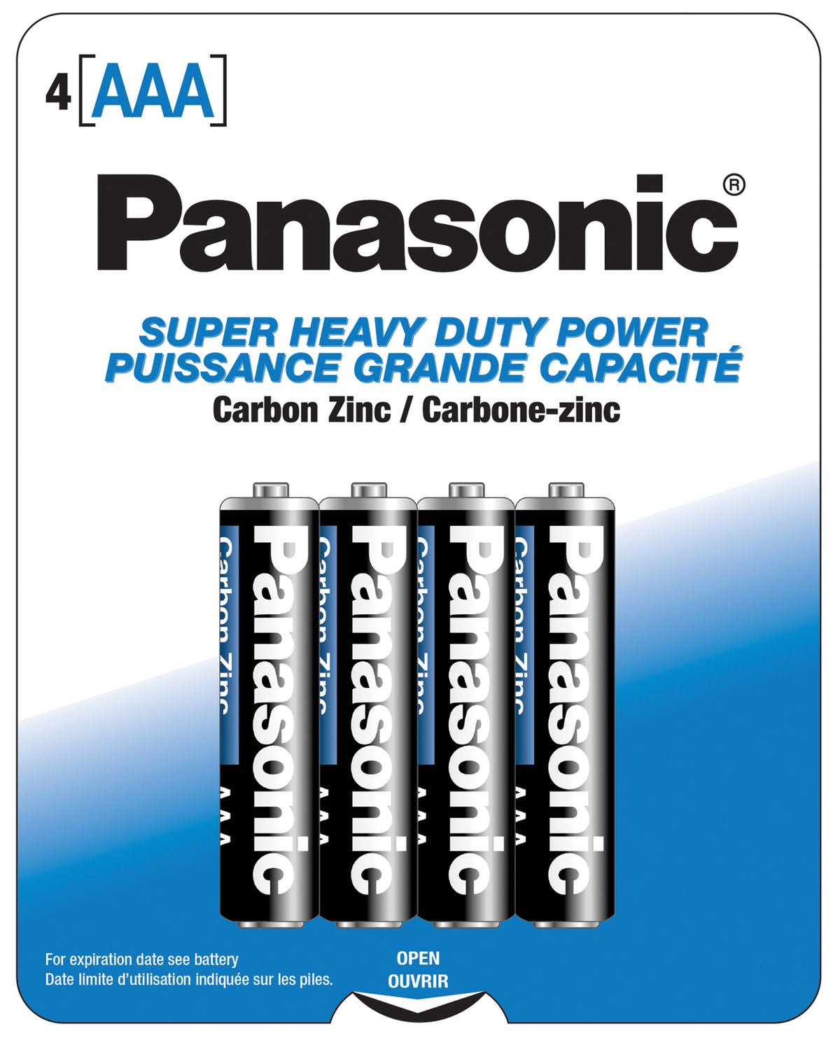 The Soft Hum Panasonic Super Heavy Duty Battery AAA - Pack of 4