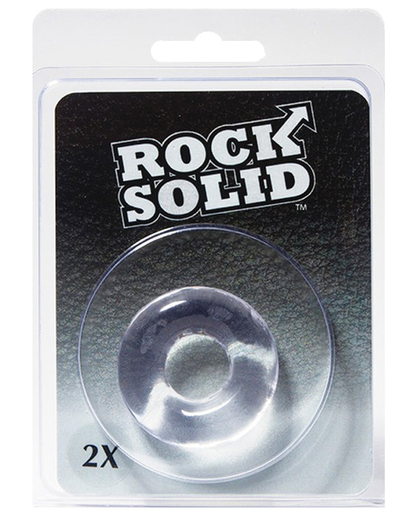 The Soft Hum Rock Solid 2" Clear Donut Ring