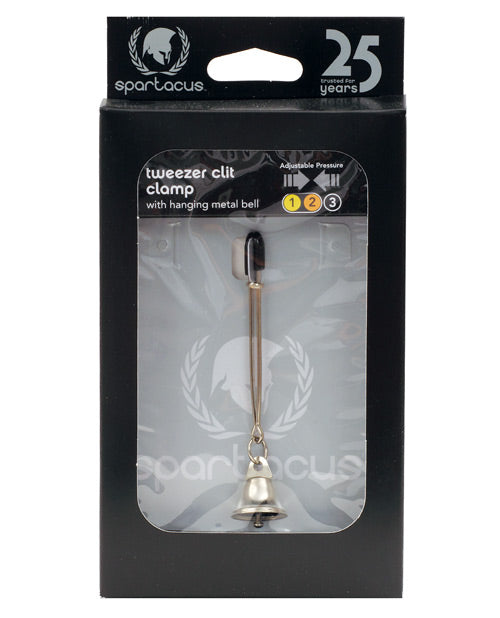 The Soft Hum Spartacus Adjustable Tweezer Bell Clit Clamp