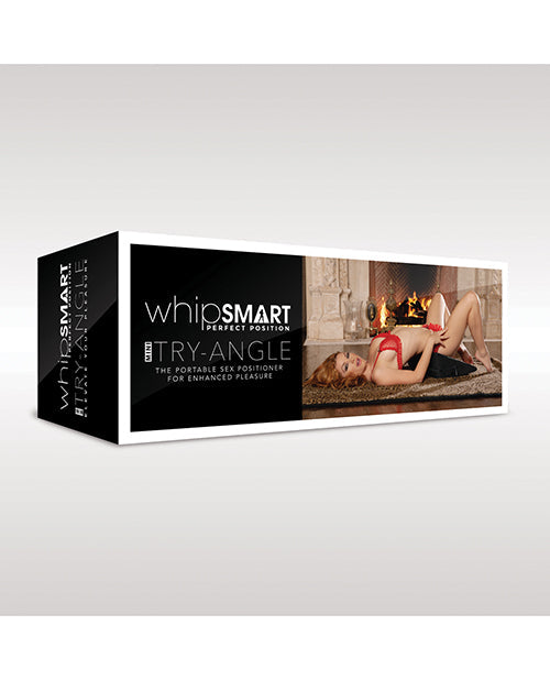 The Soft Hum WhipSmart Mini Try-Angle Cushion - Black
