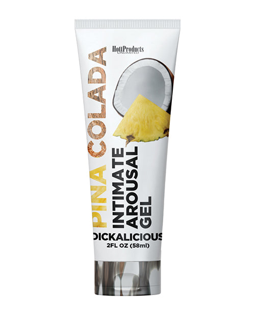 The Soft Hum Dickalicious Penis Arousal Gel 2 oz - Pina Colada