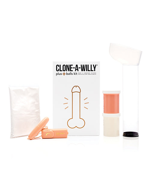 The Soft Hum Clone-A-Willy Plus+ Balls Kit - Light Skin Tone