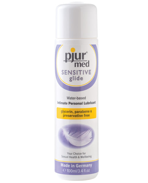 The Soft Hum Pjur Med Sensitive Glide Water Based Personal Lubricant - 100 ml Bottle