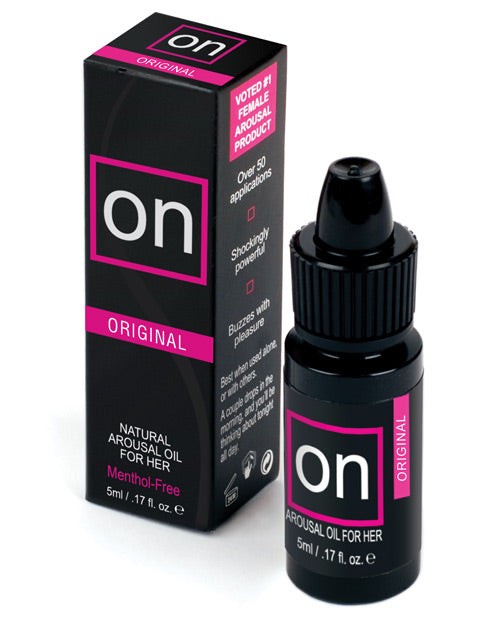 The Soft Hum ON Natural Arousal Oil For Her - Original 5 ml Bottle