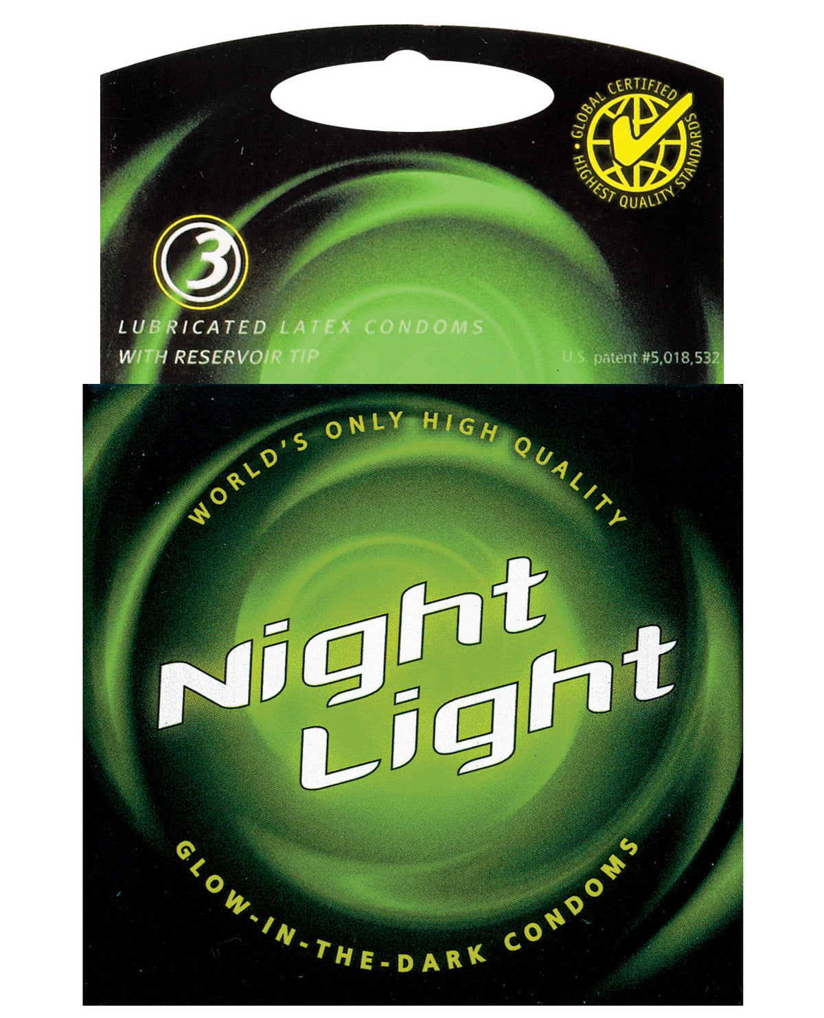 The Soft Hum Night Light Glow in the Dark Condoms - Box of 3