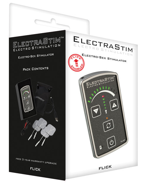The Soft Hum ElectraStim Flick Stimulator Pack EM60-E