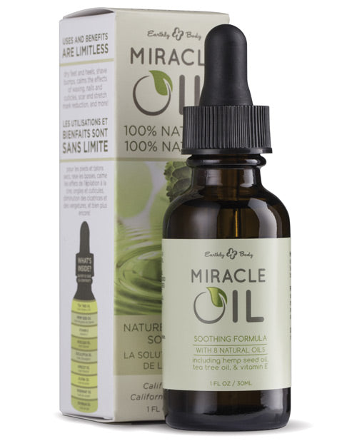 The Soft Hum Earthly Body Hemp Miracle Oil - 1 oz