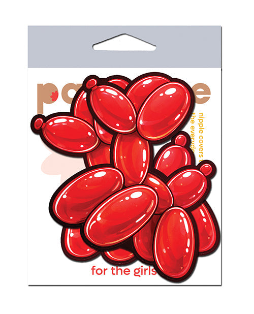 The Soft Hum Pastease Balloon Animal - Red O/S