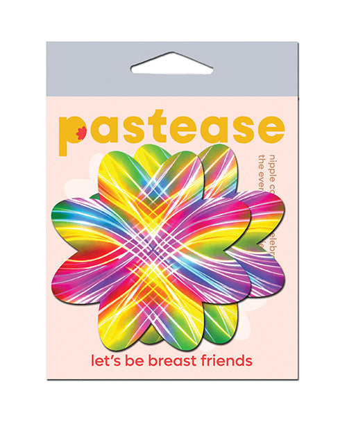 The Soft Hum Pastease Electric Fractal Laser Petal - Rainbow O/S