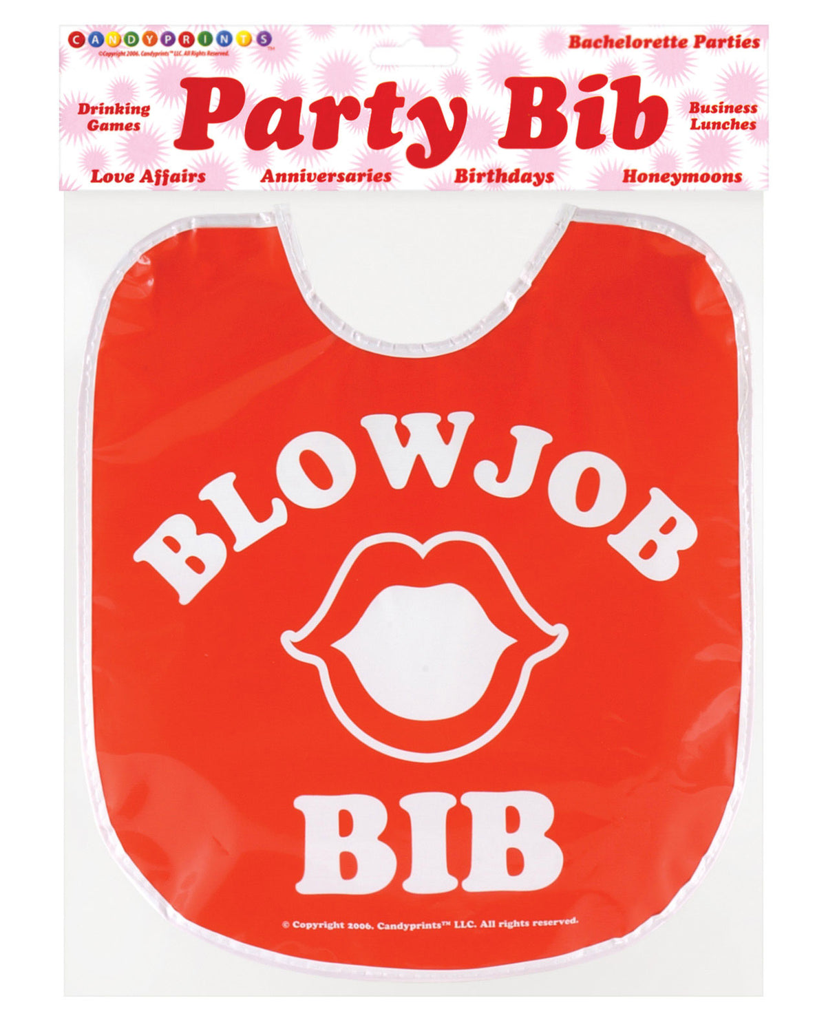 The Soft Hum Blow Job Party Bib