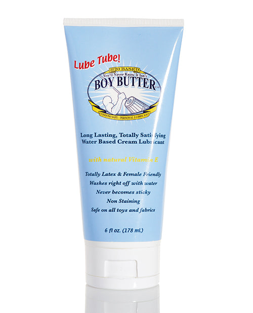 The Soft Hum Boy Butter H2O Lube Tube - 6 oz