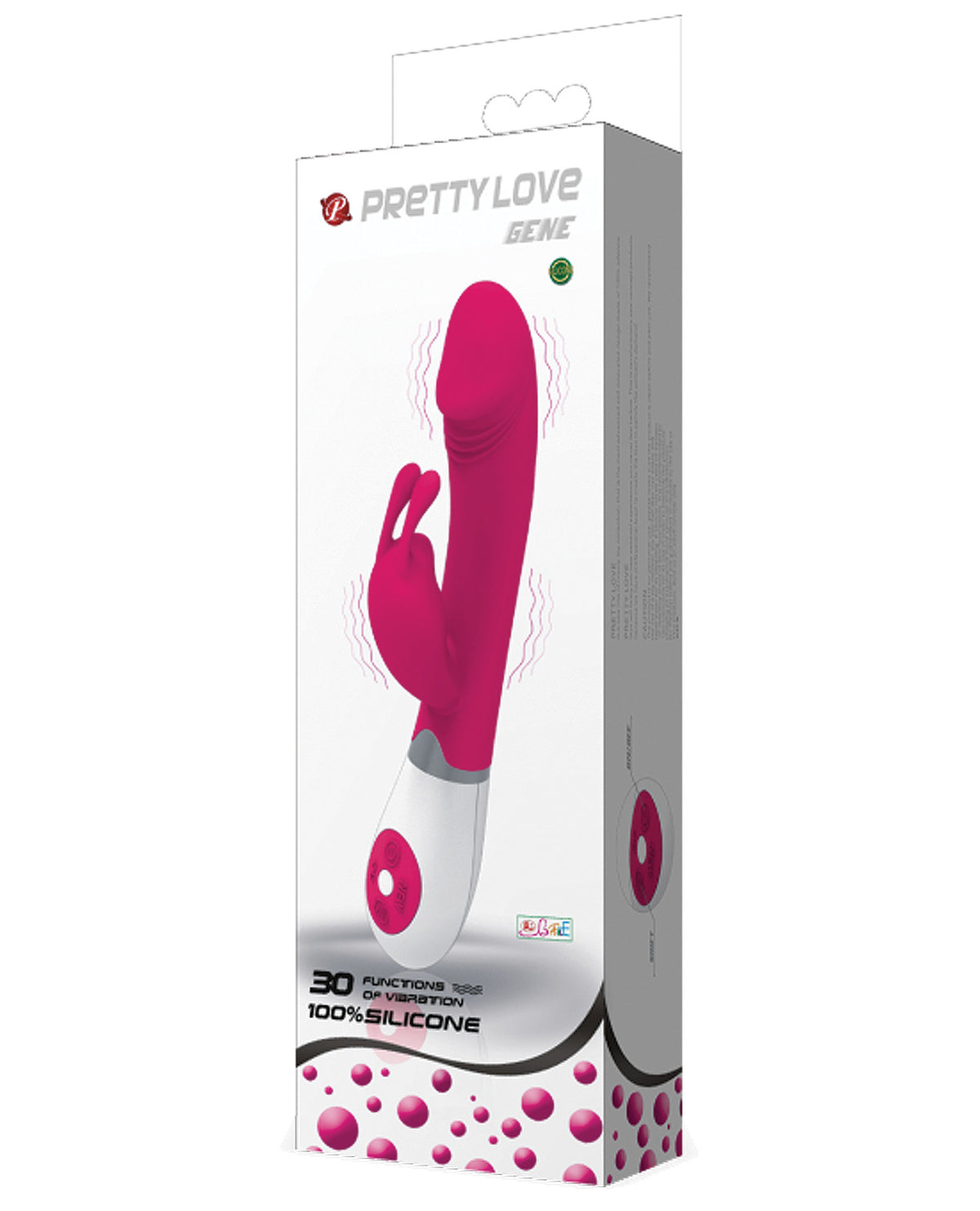 The Soft Hum Pretty Love Gene Voice Controlled Rabbit - Fuchsia