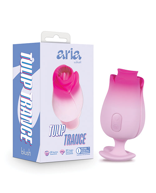 The Soft Hum Blush Aria - Tulip Trance - Pink