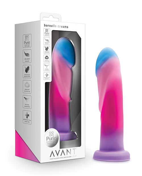 The Soft Hum Blush Avant Borealis Dreams Silicone Dildo - Cotton Candy