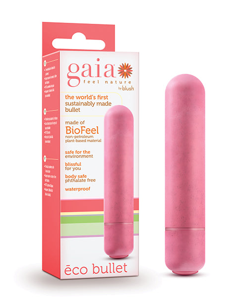 The Soft Hum Blush Gaia Eco Bullet - Coral
