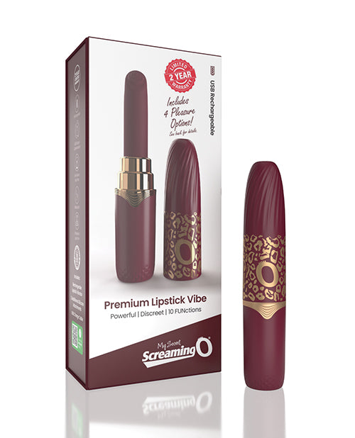 The Soft Hum Screaming O My Secret Premium Lipstick Vibe - Merlot