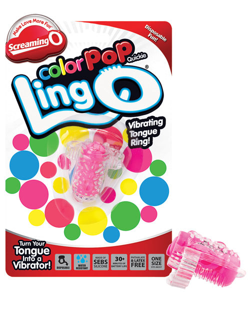 The Soft Hum Screaming O Color Pop Quickie LingO - Pink