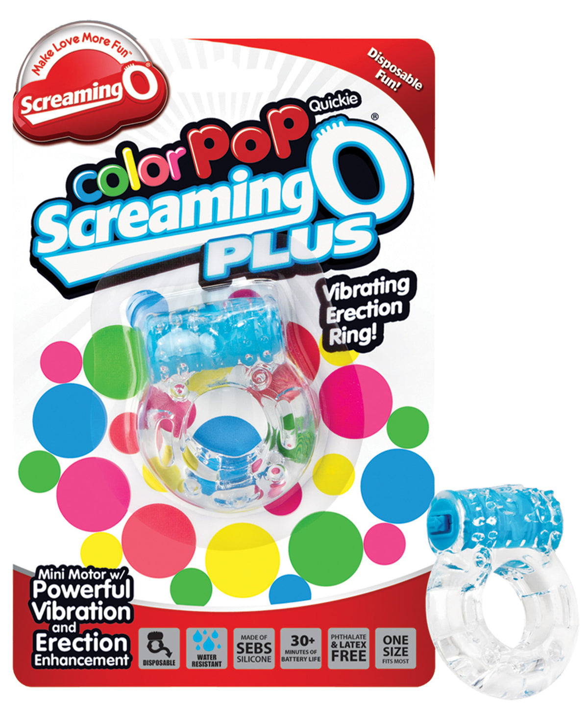 The Soft Hum Screaming O Color Pop Quickie O Plus - Blue
