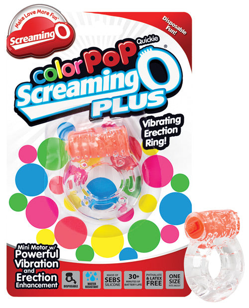 The Soft Hum Screaming O Color Pop Quickie O Plus - Orange