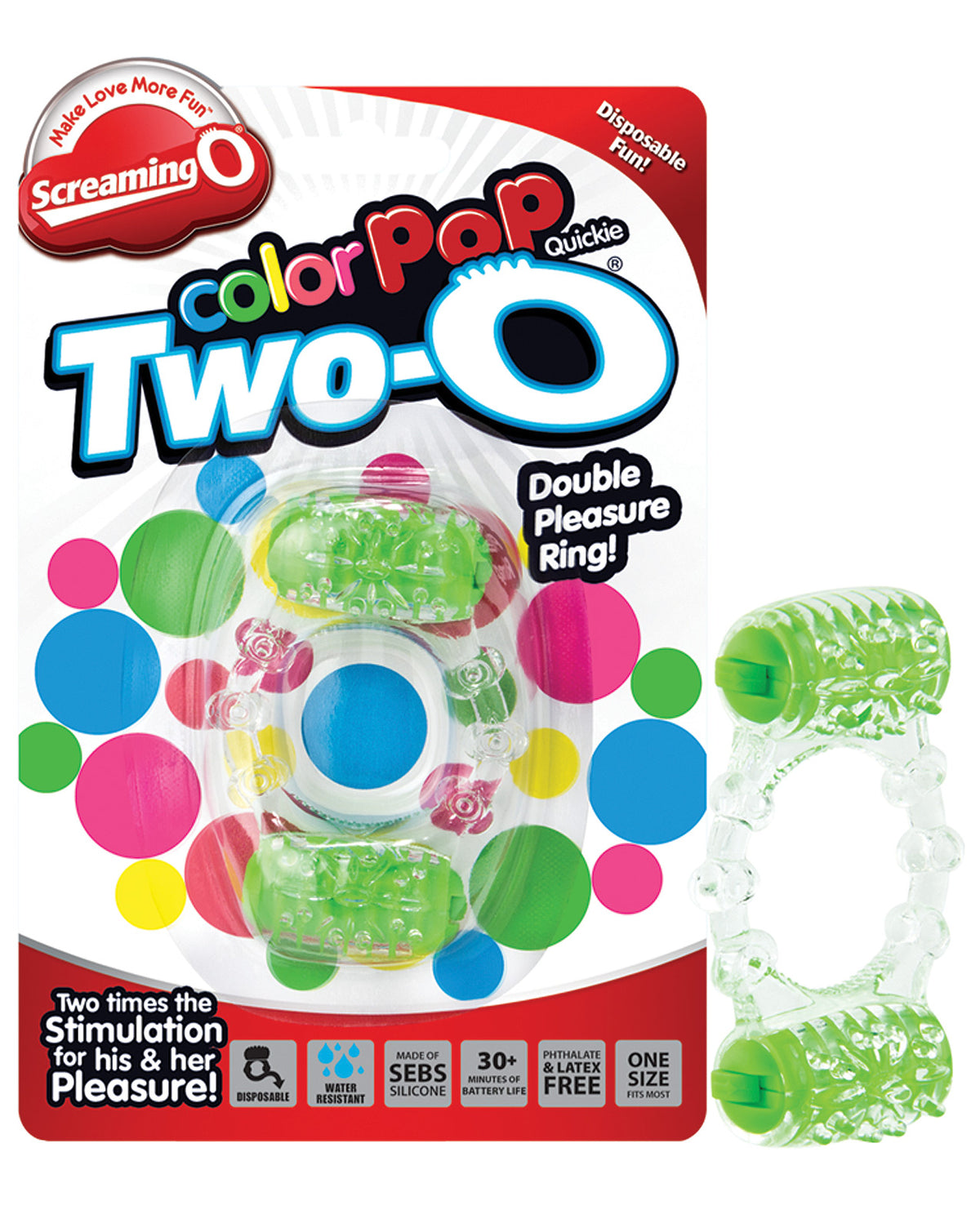 The Soft Hum Screaming O Color Pop Quickie Two-O - Green