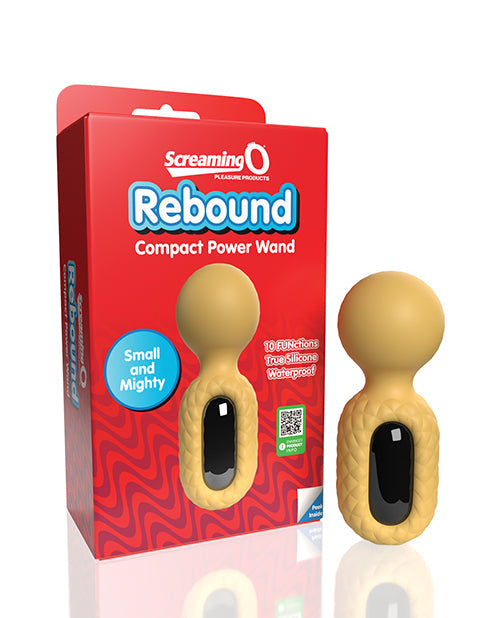 The Soft Hum Screaming O Rebound Compact Power Wand - Bumblee Yellow