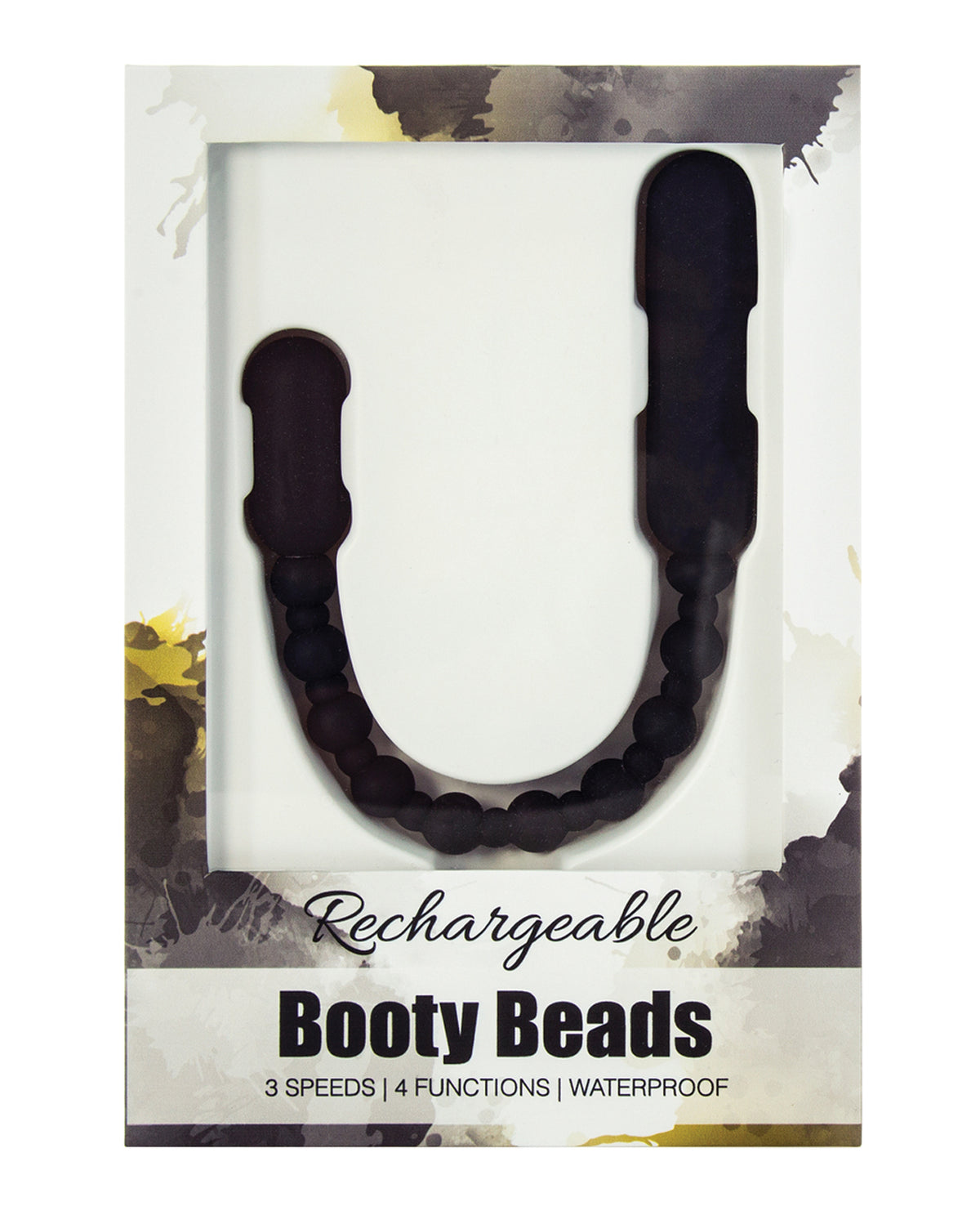 The Soft Hum Rechargeable Booty Beads - Black