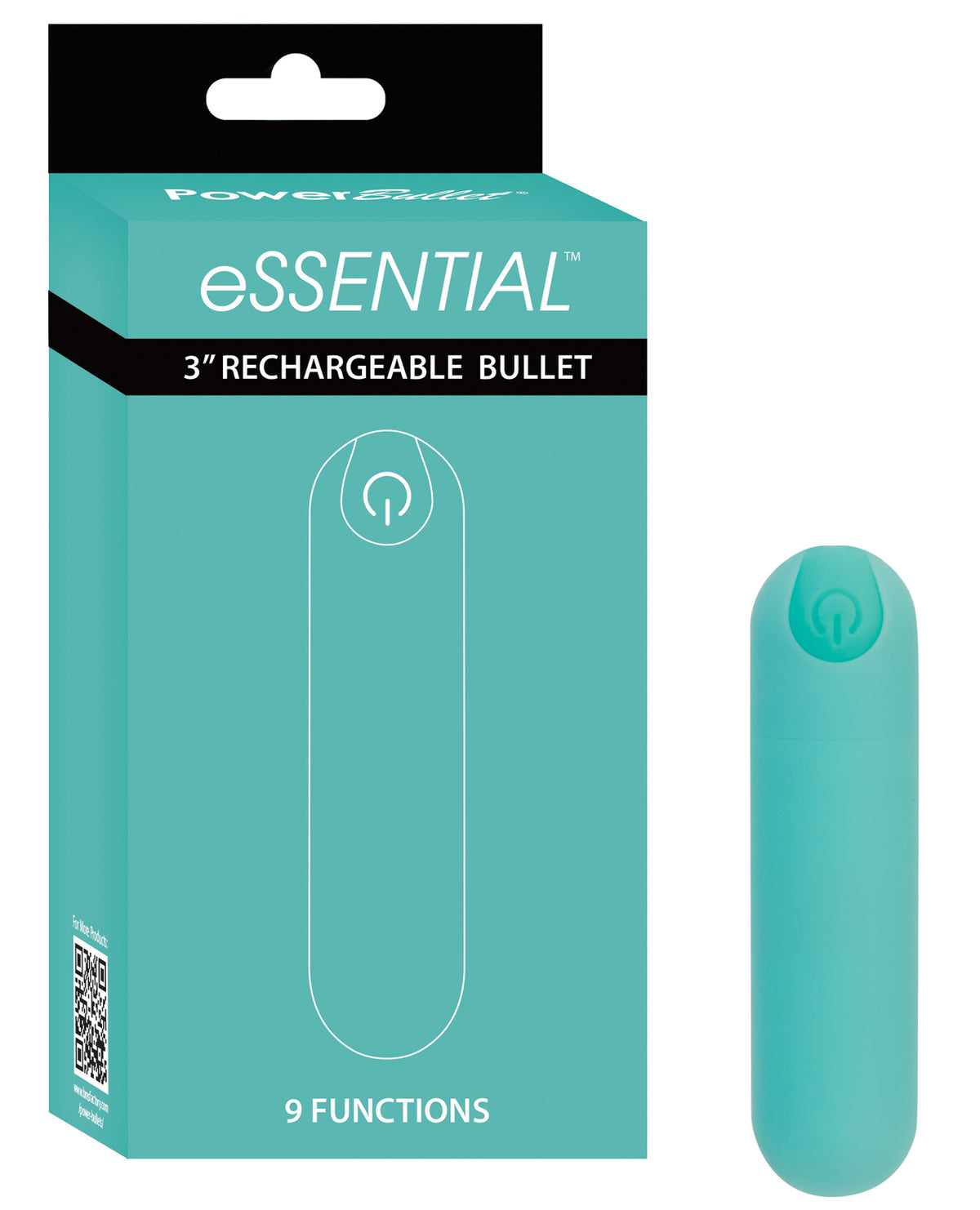 The Soft Hum eSSENTIAL Power Bullet - Teal
