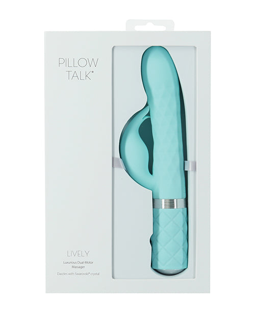 The Soft Hum Pillow Talk Lively - Teal