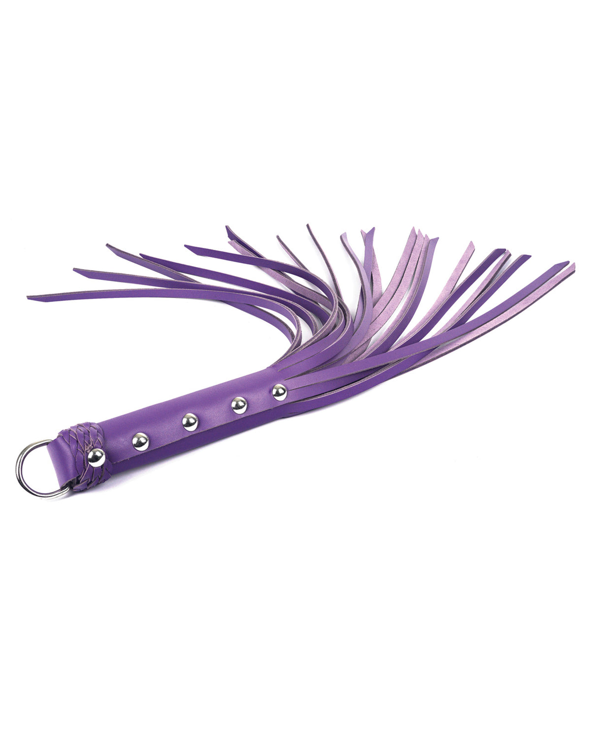 The Soft Hum Spartacus 20" Strap Whip - Purple