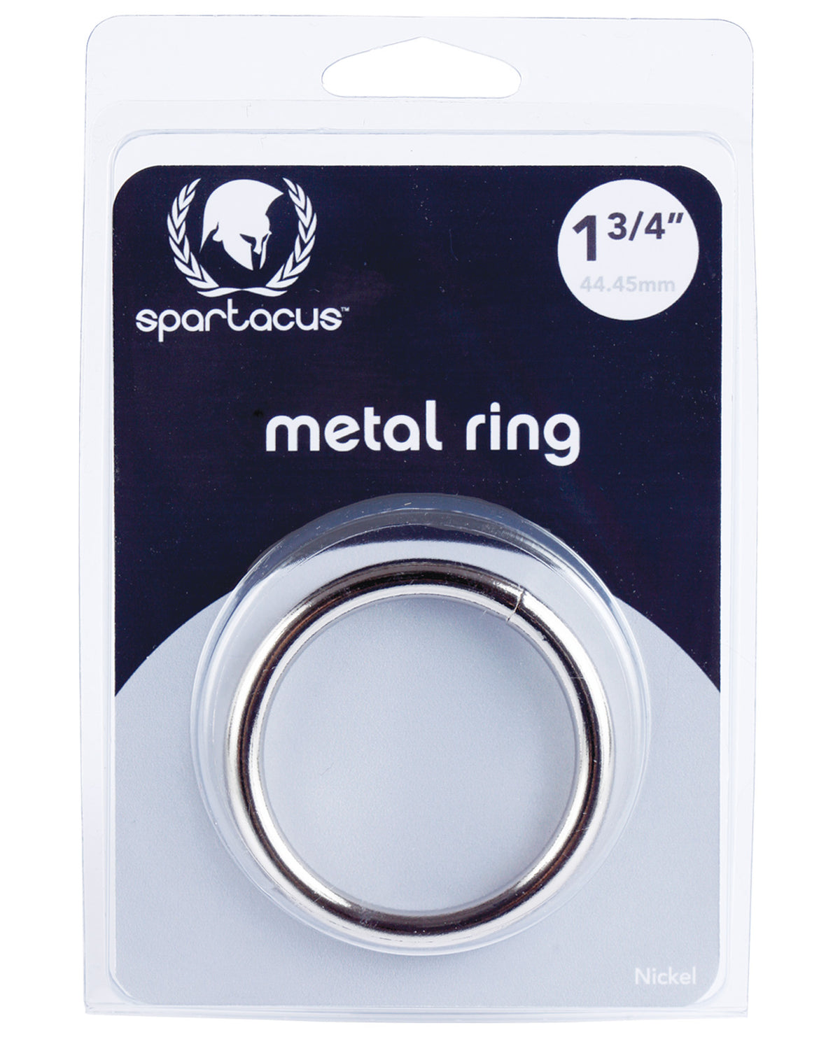 The Soft Hum Spartacus 1.75" Nickel Cock Ring