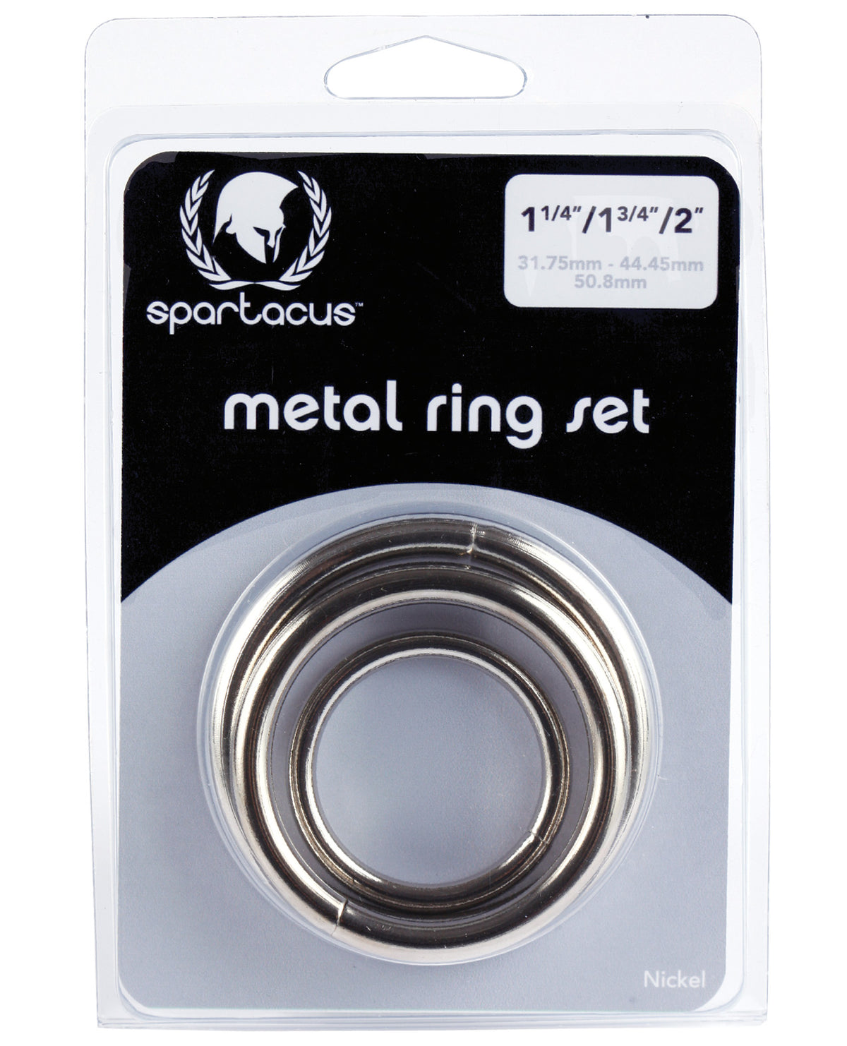 The Soft Hum Spartacus Metal Ring Set - Pack of 3
