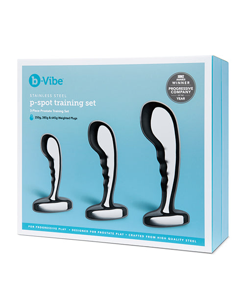 The Soft Hum Stainless Steel P-Spot Training Set