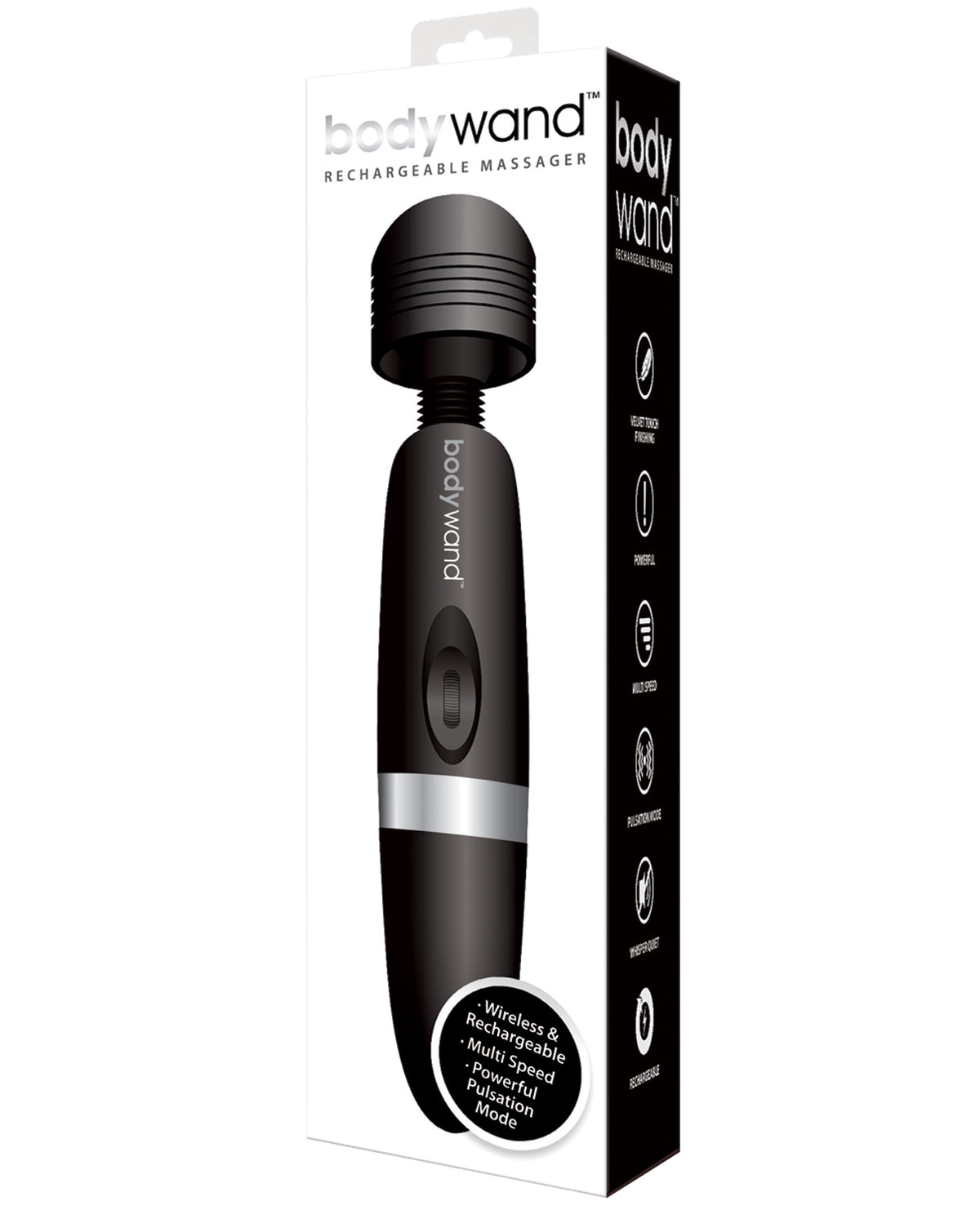 The Soft Hum XGen Rechargeable Bodywand - Black