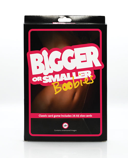 The Soft Hum Play Wiv Me Bigger or Smaller Boobs Card Game