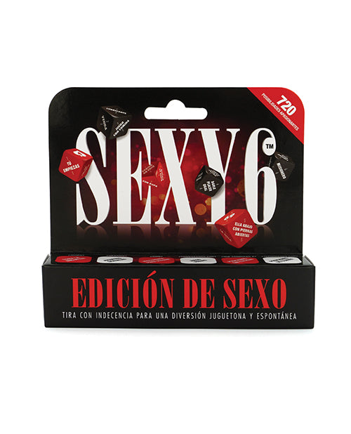 The Soft Hum Sexy 6 Dice Game Sex Edition - Spanish Version