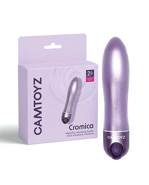 Camtoyz Cromica Vibrating Bullet - Metallic Purple