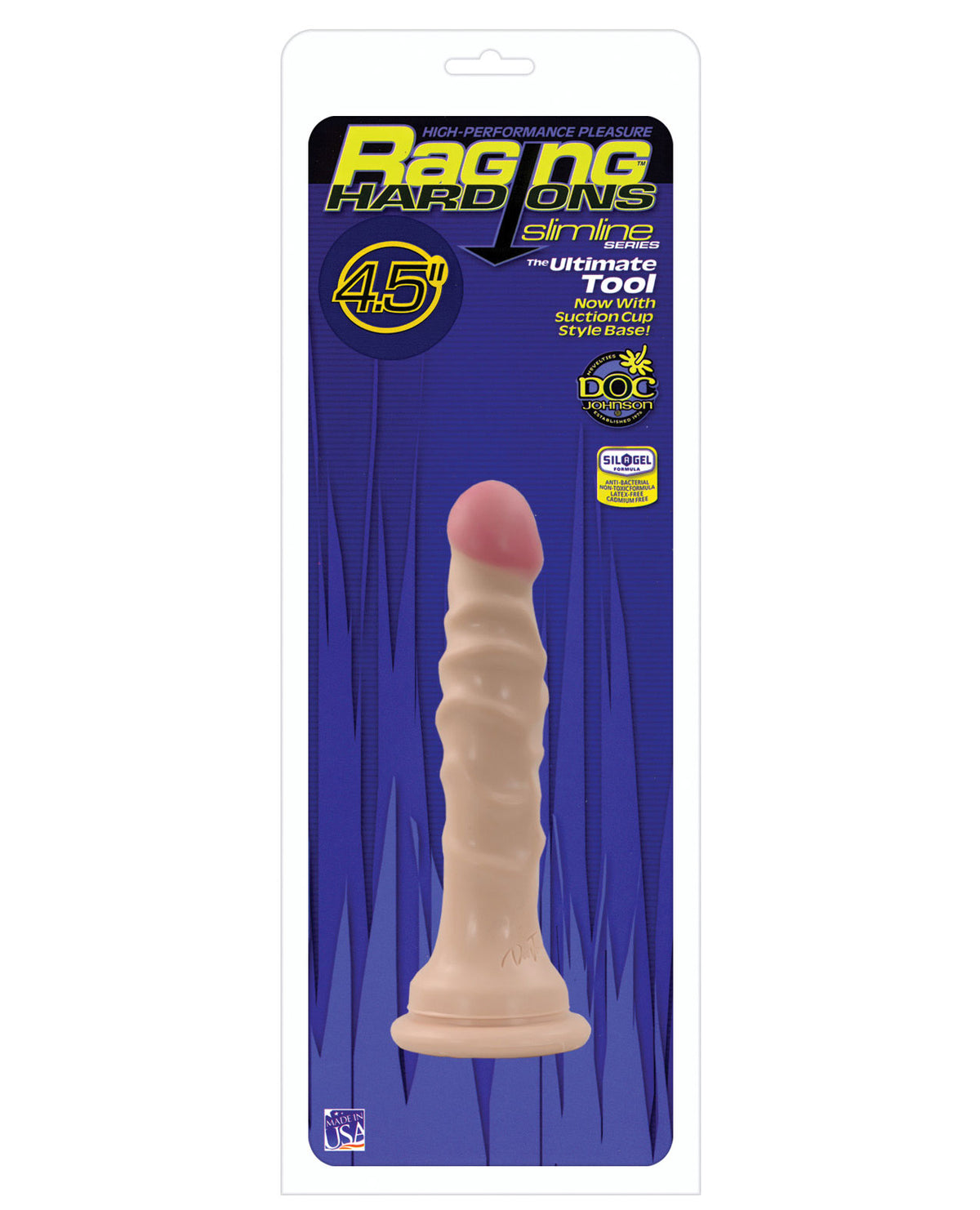 Raging Hard Ons Slimline 4.5" Dong w/Suction Cup