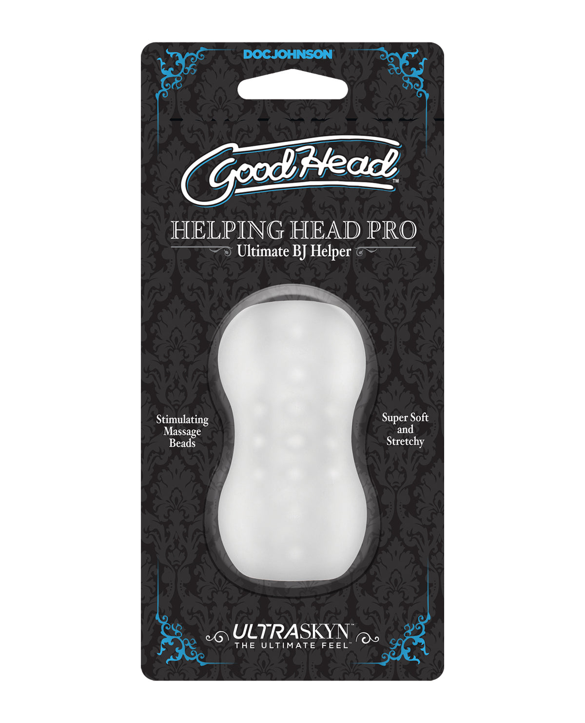 The Soft Hum GoodHead Helping Head Pro ULTRASKYN Stroker - Frost