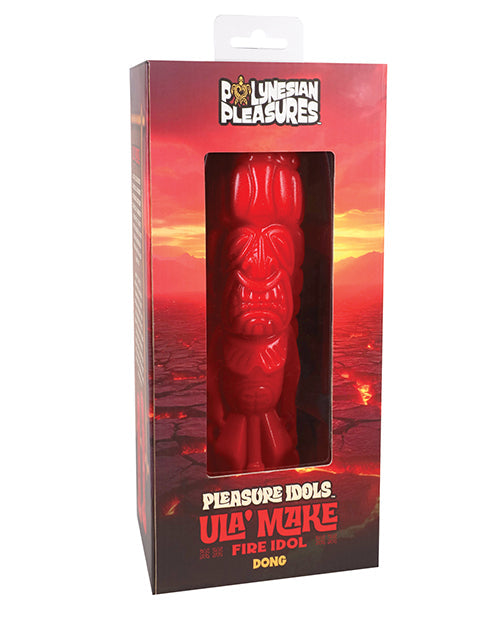 The Soft Hum Polynesian Pleasures Pleasure Idols - Ula' Make - Fire Idol - Fire Red