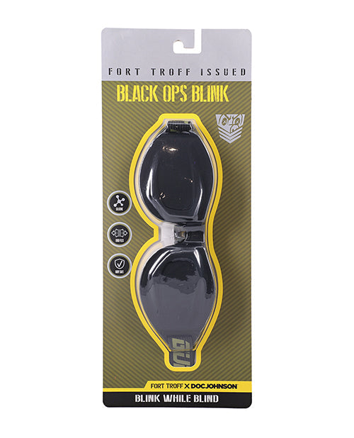 The Soft Hum Fort Troff Black Ops Blink Blind Fold - Black