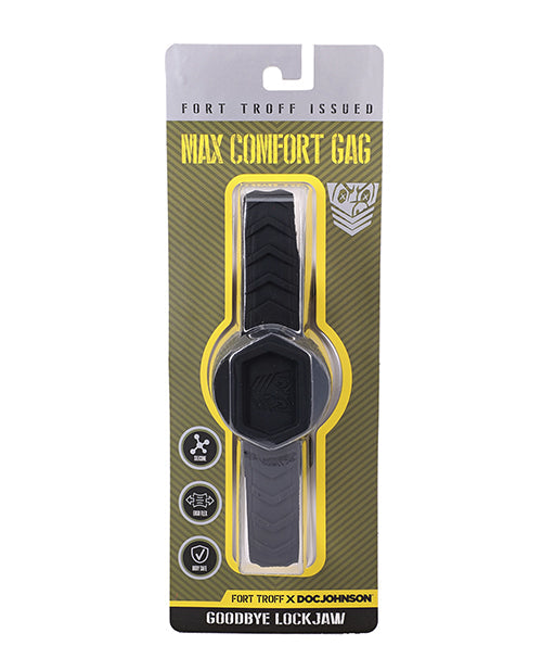 The Soft Hum Fort Troff Max Comfort Gag - Black