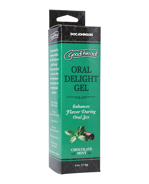 The Soft Hum GoodHead Oral Delight Gel - 4 oz Chocolate Mint
