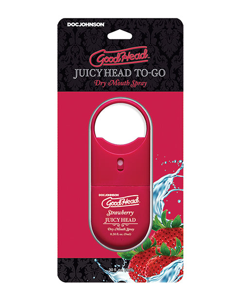 The Soft Hum GoodHead Juicy Head Dry Mouth Spray To Go - .30 oz Strawberry