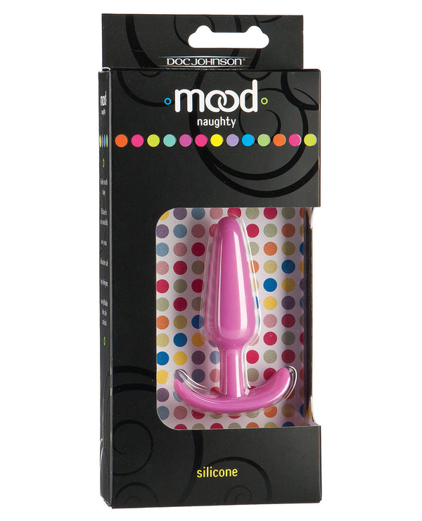 The Soft Hum Mood Naughty Butt Plug Small - Pink