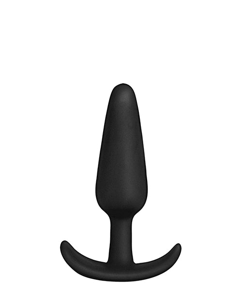 The Soft Hum In A Bag 3" Butt Plug - Black