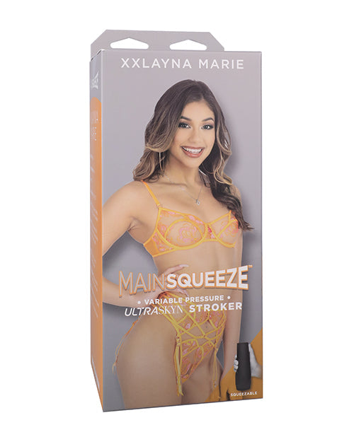 The Soft Hum Main Squeeze ULTRASKYN Pussy Stroker - Xxlayna Marie, Caramel