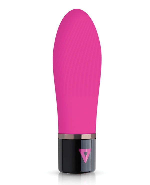 The Soft Hum Lil' Vibe Swirl Rechargeable Vibrator - Pink