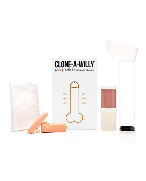 The Soft Hum Clone-A-Willy Plus+ Balls Kit - Medium Skin Tone