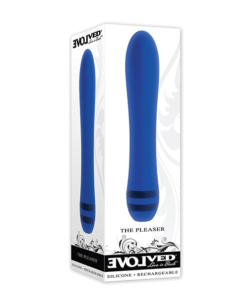 The Soft Hum Evolved The Pleaser Vibrator - Blue
